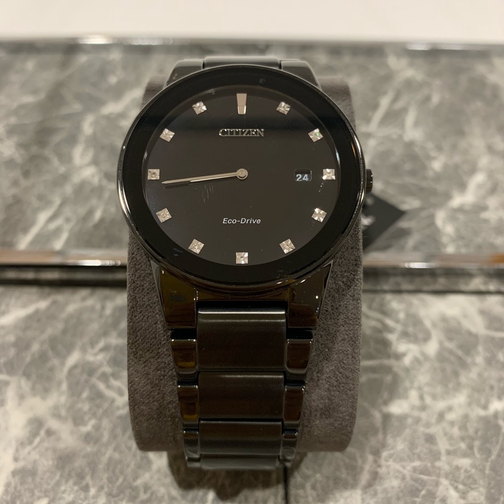 Citizen Axiom EcoDrive Black Dial Men's AU1065-58G